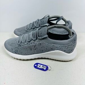 Aetrex Carly Grey Knit Arch Support Orthotic Sneakers Women's 38 EU 7,5
